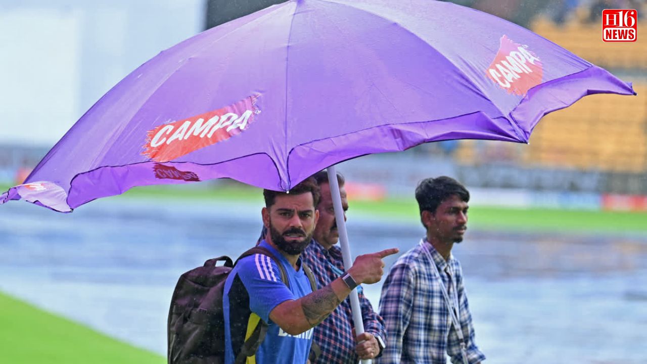 RCB vs KKR: Rain To Spoil Fans' Desire To Pay Tribute To Virat Kohli By Wearing White Jerseys